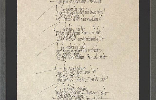 Vereinsamt (Nietzsche) <p> <br> (977, Vollmer)