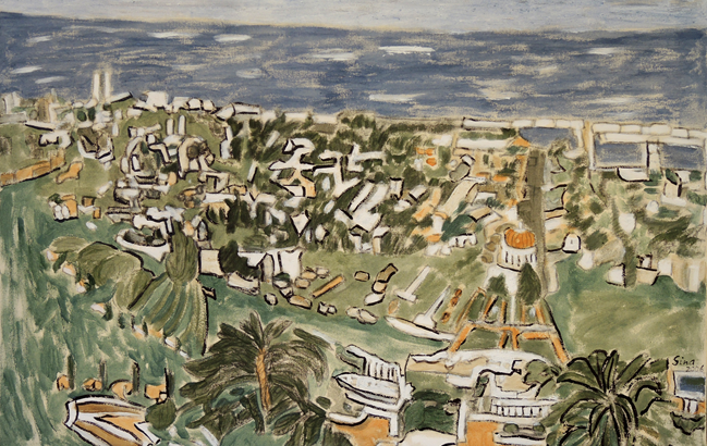 Blick auf Haifa <p> <br> (658, Hofmann)