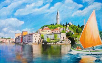 Bezauberndes Rovinj, Istrien   (1000, Parr)